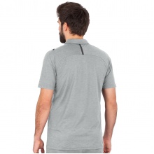 JAKO Sport Polo Challenge (Polyester Stretch Jersey) light grey/marled Men