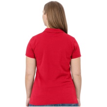 JAKO Leisure Polo Doubletex (Polyester/Cotton) Red Women