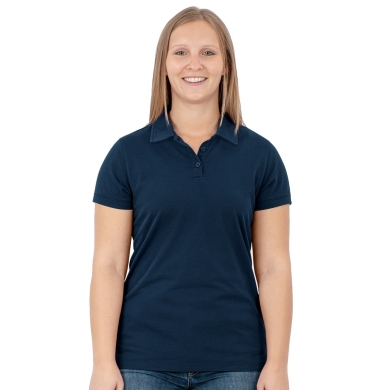 JAKO Leisure Polo Doubletex (Polyester/Cotton) Navy Blue Women