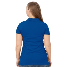 JAKO Sport Polo Organic Stretch (Organic Cotton) Royal Blue Women