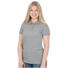 JAKO Sport Polo Organic Stretch (Organic Cotton) Light Grey Women