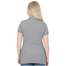 JAKO Sport Polo Organic Stretch (Organic Cotton) Light Grey Women