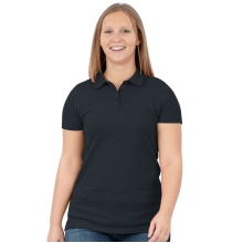 JAKO Sport Polo Organic Stretch (Organic Cotton) Anthracite Grey Women