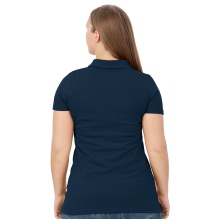 JAKO Sport Polo Organic Stretch (Organic Cotton) Navy Blue Women