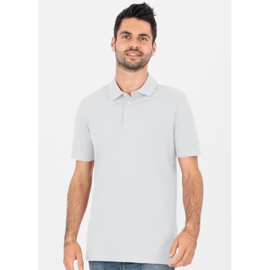 JAKO Sport Polo Organic Stretch (Organic Cotton) white Men