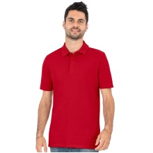 JAKO Sport Polo Organic Stretch (Organic Cotton) red Men