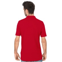 JAKO Sport Polo Organic Stretch (Organic Cotton) red Men