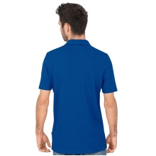 JAKO Sport Polo Organic Stretch (Organic Cotton) Royal Blue Men