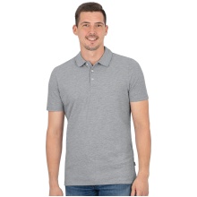 JAKO Sport Polo Organic Stretch (Organic Cotton) Light Grey Men