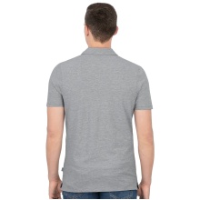 JAKO Sport Polo Organic Stretch (Organic Cotton) Light Grey Men