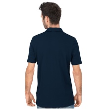 JAKO Sport Polo Organic Stretch (Organic Cotton) Navy Blue Men