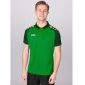 JAKO Sport Polo Performance (Polyester Micro Mesh, breathable, quick-drying) green/black Men