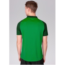 JAKO Sport Polo Performance (Polyester Micro Mesh, breathable, quick-drying) green/black Men