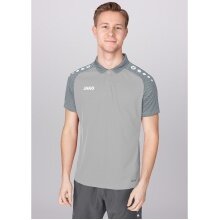 JAKO Sport Polo Performance (Polyester Micro Mesh, breathable, quick-drying) light grey Men