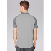 JAKO Sport Polo Performance (Polyester Micro Mesh, breathable, quick-drying) light grey Men