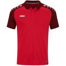 JAKO Sport Polo Performance (breathable, quick-drying) red/black Kids