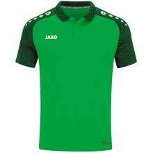 JAKO Sport Polo Performance (breathable, quick-drying) green/black Kids