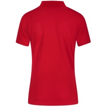 JAKO Sport Polo Power (Mixed Fabric, Durable) Red Women