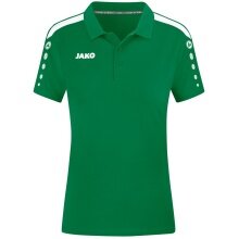 JAKO Sport Polo Power (Mixed fabric, durable) green Women