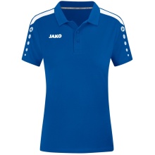 JAKO Sport Polo Power (Mixed Fabric, Durable) Royal Blue Women