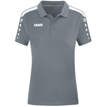 JAKO Sport Polo Power (Mixed Fabric, Durable) Dark Grey Women