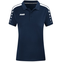 JAKO Sport Polo Power (Mixed fabric, durable) navy blue Women