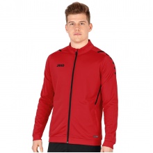 JAKO Polyester Jacket Challenge - Side pockets, modern look - red Men