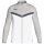 JAKO Polyester Jacket Iconic (100% recycled Polyester) white/grey/charcoal grey Kids