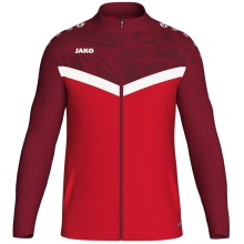 JAKO Polyester Jacket Iconic (100% recycled Polyester) red/burgundy Kids