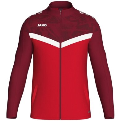 JAKO Polyester Jacket Iconic (100% recycled Polyester) red/burgundy Kids