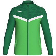 JAKO Polyester Jacket Iconic (100% recycled Polyester) green/dark green children