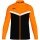 JAKO Polyester Jacket Iconic (100% recycled Polyester) black/neon orange Kids