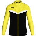 JAKO Polyester Jacket Iconic (100% recycled Polyester) black/yellow Kids