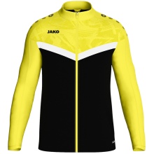 JAKO Polyester Jacket Iconic (100% recycled Polyester) black/yellow Kids