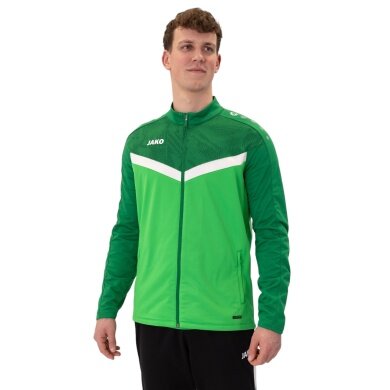 JAKO Polyester Jacket Iconic (100% recycled Polyester) green/dark green Men's