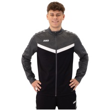 JAKO Polyester Jacket Iconic (100% recycled Polyester) black/anthracite grey Men's