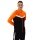 JAKO Polyester Jacket Iconic (100% recycled Polyester) black/neon orange Men's