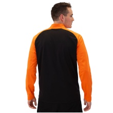 JAKO Polyester Jacket Iconic (100% recycled Polyester) black/neon orange Men's