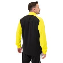 JAKO Iconic Polyester Jacket (100% recycled Polyester) black/yellow Men's