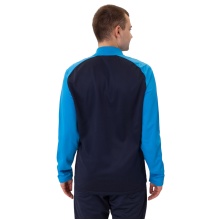 JAKO Polyester Jacket Iconic (100% recycled Polyester) navy blue/light blue/yellow Men's