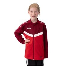 JAKO Polyester Jacket Iconic (100% recycled Polyester) red/burgundy Kids