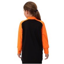 JAKO Polyester Jacket Iconic (100% recycled Polyester) black/neon orange Kids