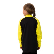 JAKO Polyester Jacket Iconic (100% recycled Polyester) black/yellow Kids