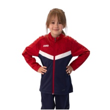 JAKO Polyester Jacket Iconic (100% recycled Polyester) navy/red Children