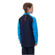 JAKO Polyester Jacket Iconic (100% recycled Polyester) navy blue/light blue/yellow Kids