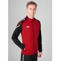 JAKO Polyester Jacket Performance (Matte Polyester Tricot) Red/Black Men