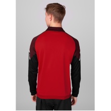 JAKO Polyester Jacket Performance (Matte Polyester Tricot) Red/Black Men