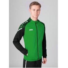 JAKO Polyester Jacket Performance (Matt Polyester Tricot) green/black Men