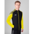 JAKO Polyester Jacket Performance (Matt Polyester Tricot) black/yellow Men