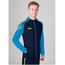 JAKO Polyester Jacket Performance (Matt Polyester Tricot) Navy/Light Blue Men